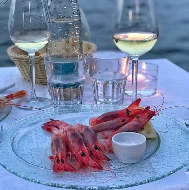 ristorante capo nord gamberi santa margherita ligure